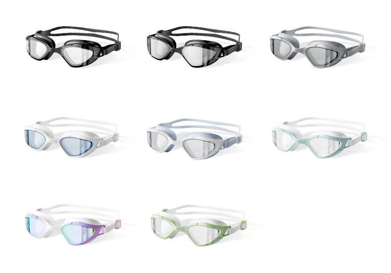 Keep Swimming Goggles HD Waterproof Anti-Fog Unisex Comfortable Adult Swim Glasses 020 Plano Purple Blue 12