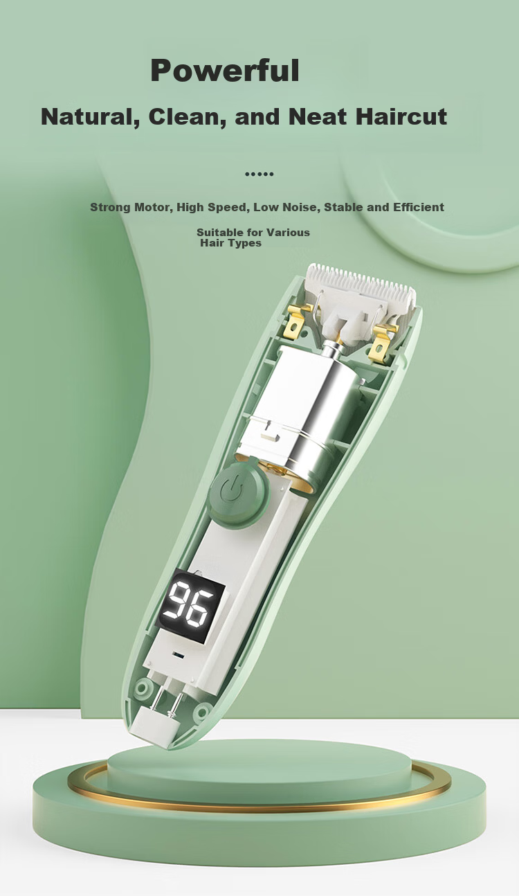 Care1st Baby Hair Clipper for Home Use 0-3 Years, Gentle on Scalp, Quiet Hair Trimmer, Newborn Hair Shaving Electric Clippers 5