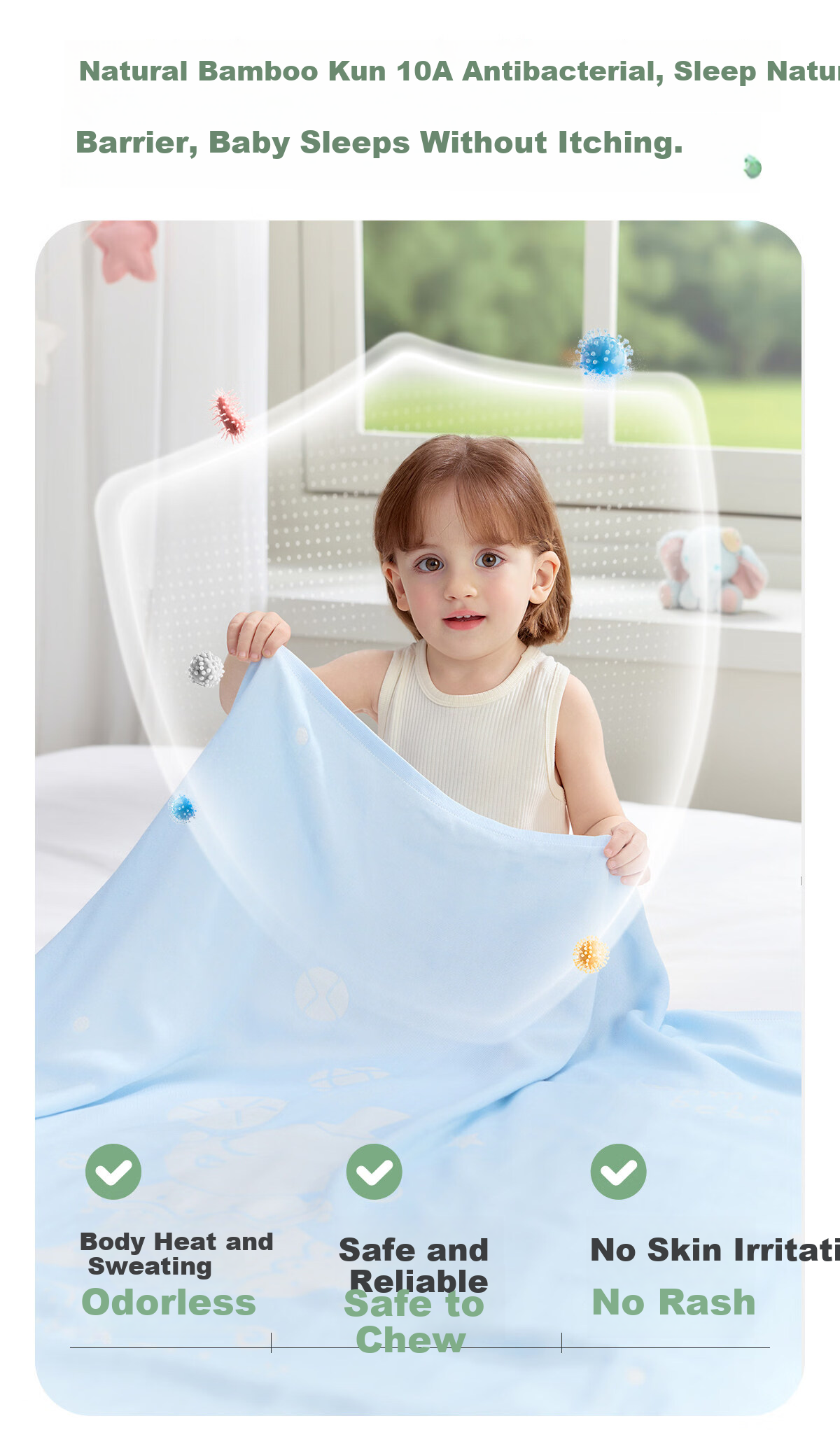JOYNCLEON Baby Blanket Summer Ice Silk Quilt Newborn Toddler Kindergarten Air Conditioning Cooling Quilt Pink JYP199525 10
