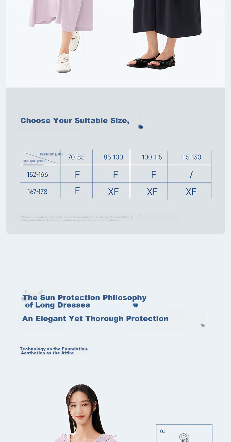 Moxun [Kunling Same Style] Palace Style Sunscreen Long Dress for Women New Original Yarn UV Protection Sun Protection Clothing 26 New Model 4
