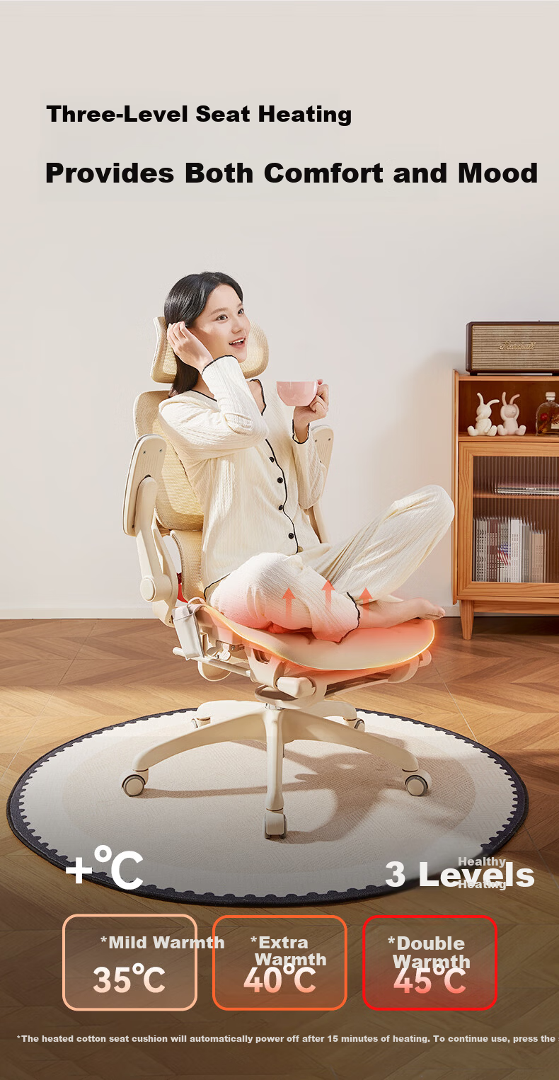 Sihoo B100 Lady Pro Ergonomic Chair Women's Office Computer Chair Long Sitting Ergonomic Seat 7