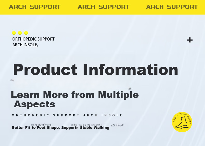 3AnGnI Arch Support Insoles for Men Shock Absorption Comfortable Antibacterial Sports Insoles Long-Standing Fatigue Relief 11