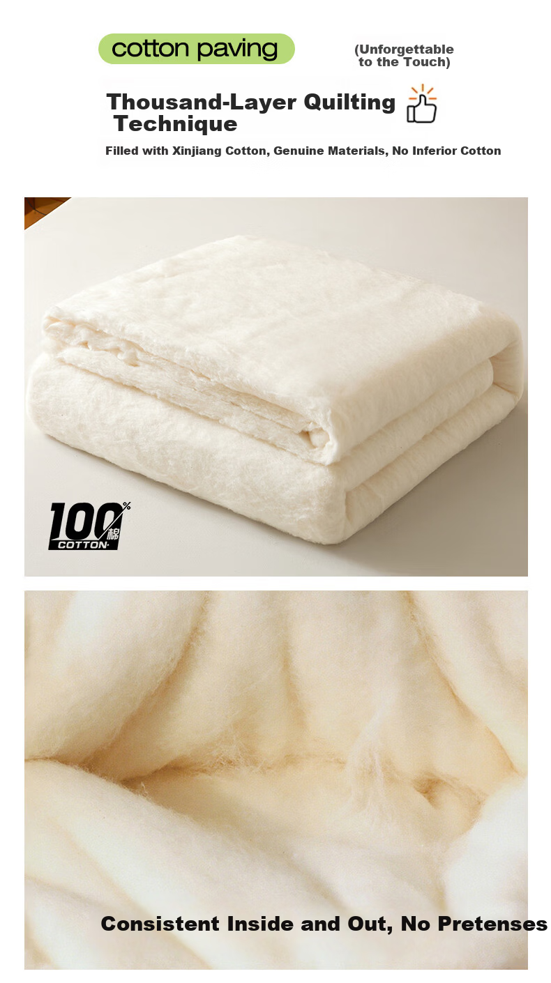 MUJI 100% Xinjiang Cotton Quilt, Pure Cotton Summer Cooling Quilt, 220*240cm 11