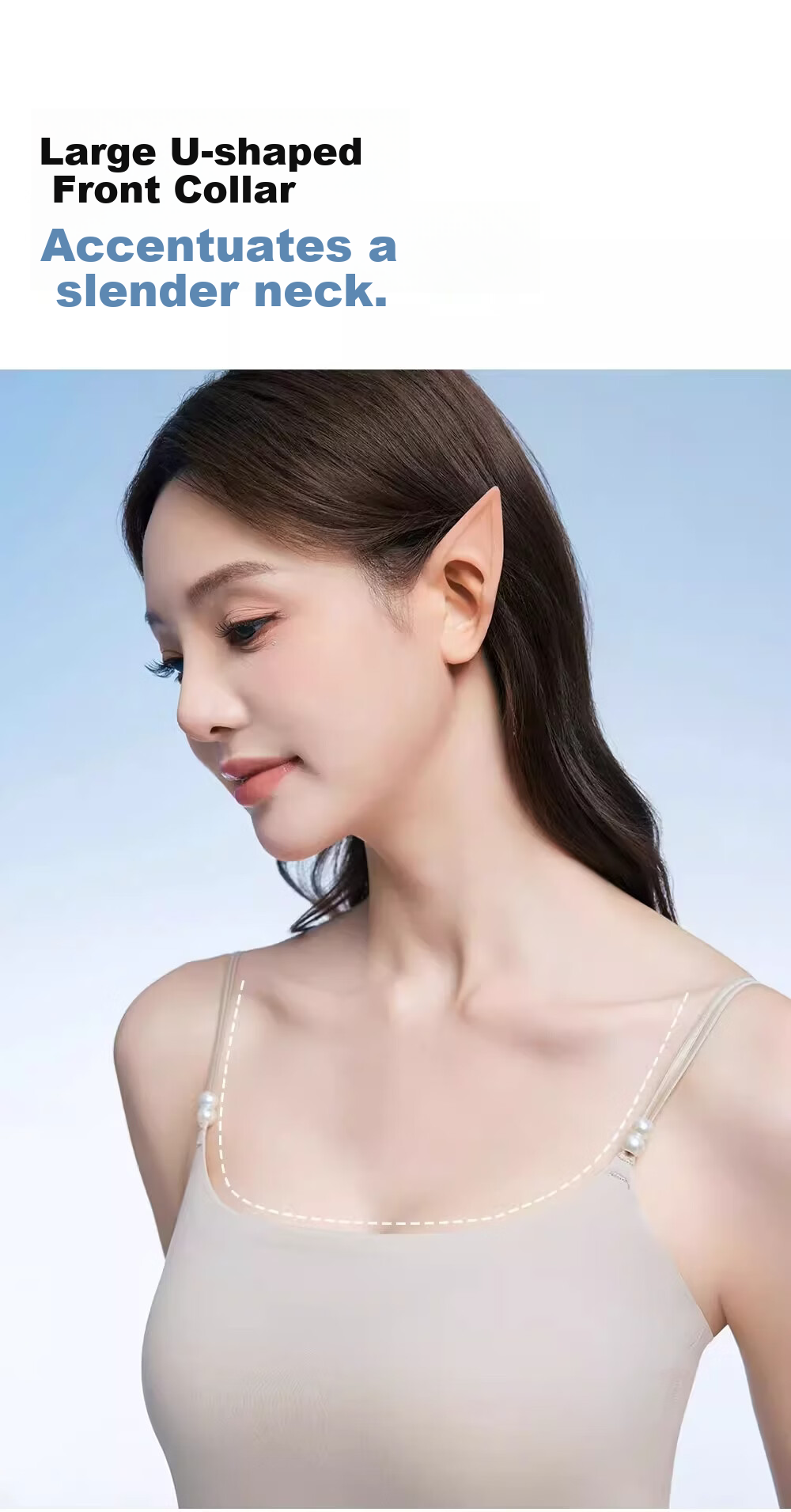 Herbal Original Color Camisole Women's Bra with Padding 2026 Spring Summer New Back Beauty Integrated Base Layer Outerwear 19