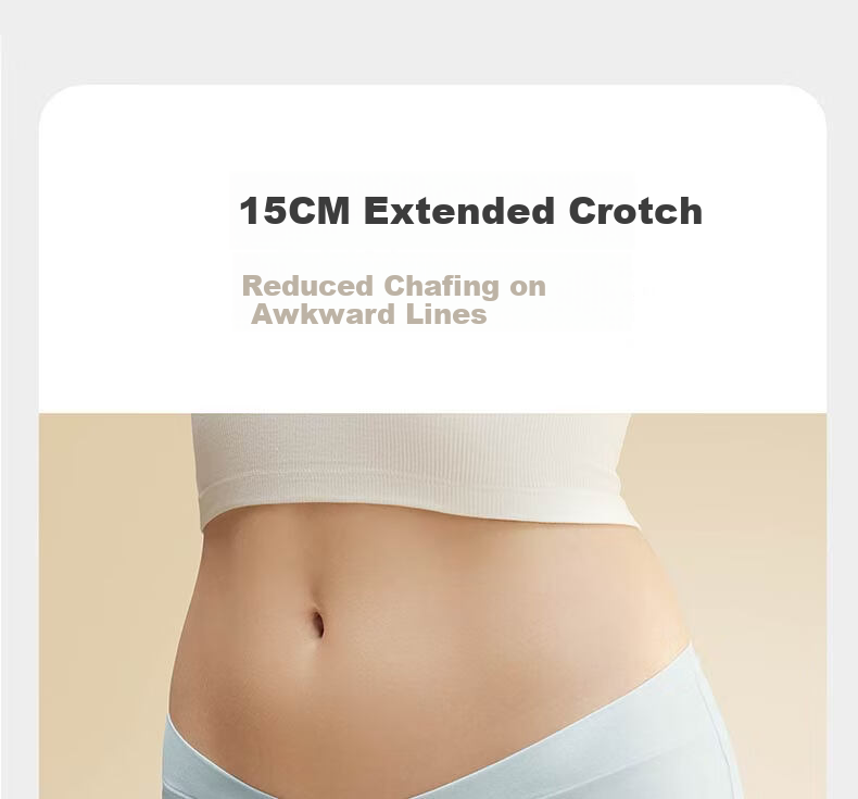 Babycare Modal Maternity Low-Waist Pregnancy Underwear for Early, Mid, Late Pregnancy and Postpartum Abdomen Support Extended Length 3-Pack M 8