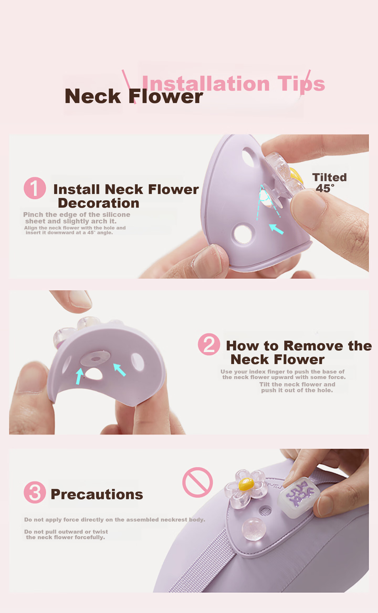JueQingSong Adjustable U-Shaped Neck Pillow Travel Pillow for Airplane and High-Speed Train Portable DIY Ventilated Neck Support Cushion 12