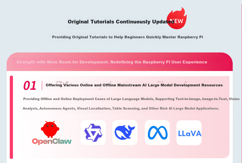 Raspberry Pi 5 Official Original Development Board 5th Generation Mainboard LINUX Kit Computer AI Programming 4GB Mainboard Starter Kit (8GB) 1