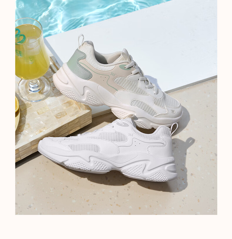 361° Cloud Casual Women's Shoes Summer Mesh Breathable Commuting Sports Retro Dad Sneakers 682626708-1 4