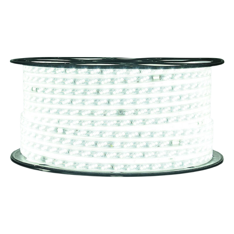 Fanyao LED Outdoor Engineering Super Bright Light Strip Waterproof and Sunproof Exterior Wall Outdoor Living Room Ceiling Ambient Light Strip Warm Light-2835-180 LEDs-100 Meters