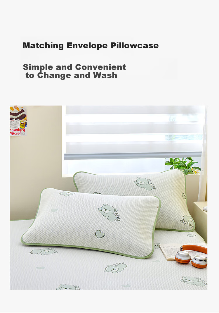 Dohia Class A Baby Cooling Ice Silk Washable Jacquard Fitted Sheet Summer Antibacterial Cooling 1.5x2m Bed 11