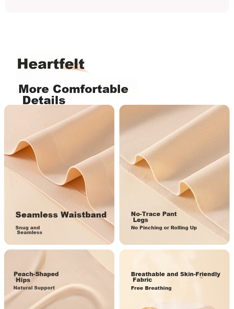 Neixiaoban 2-Pack Safety Shorts Anti-Exposure Seamless Cotton Antibacterial Crotch Two-in-One Boxer Briefs Ice Silk Leggings M 23