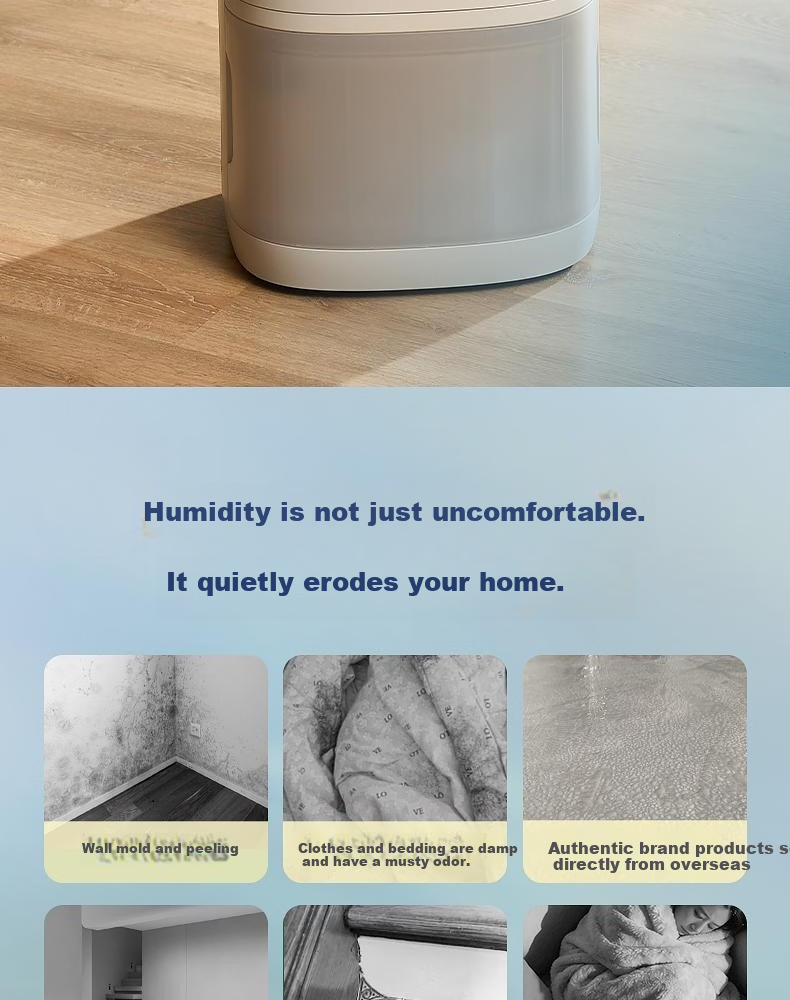 Blueair D26i Home Silent Dehumidifier and Air Purifier Combo for Damp Weather 3