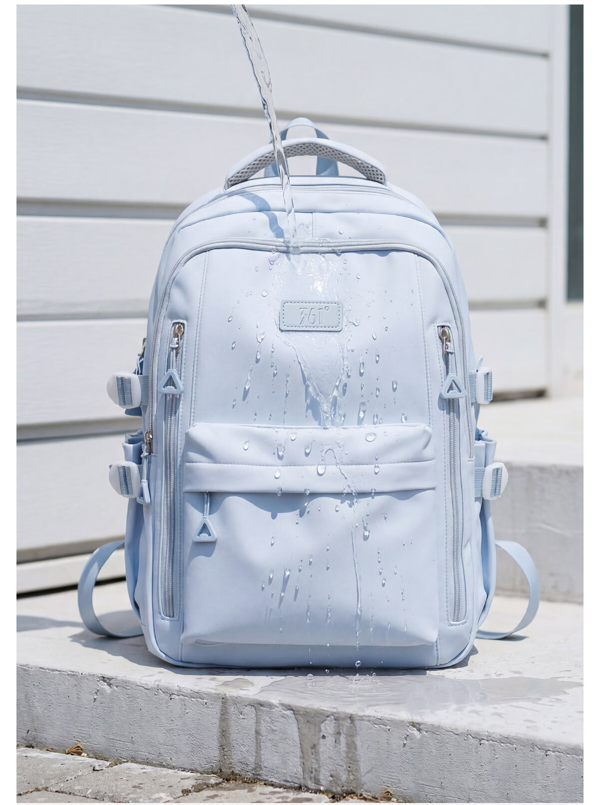 361° Women's Backpack High-Value College Student Bag 2026 New Simple Lightweight Large Capacity School Backpack for High School and Middle School Students 13