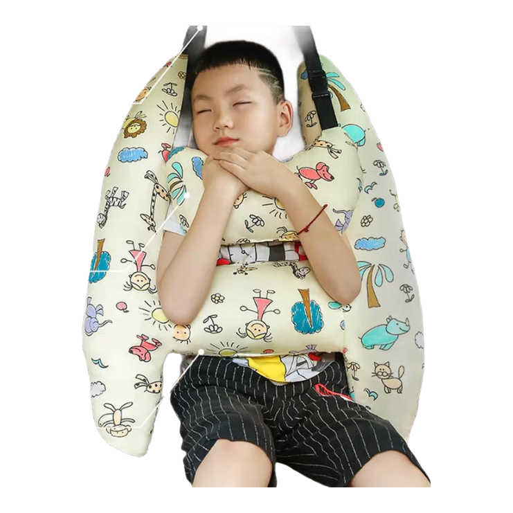 Dijialun Car Baby And Child Headrest, Long-Distance Travel Sleeping Aid, Car Backrest Pillow, Neck Support Cushion for Rear Seats, In-Car Backrest Pillow