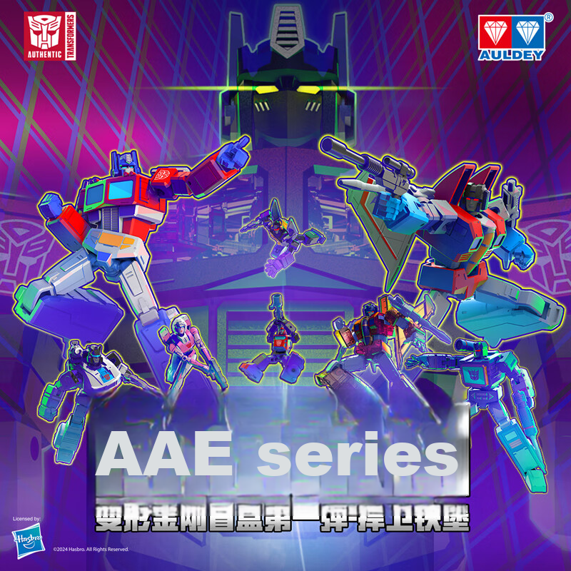 AULDEY Transformers AAE Series Blind Box Wave 3 Action Figure Optimus Prime Boys Toy Birthday Gift