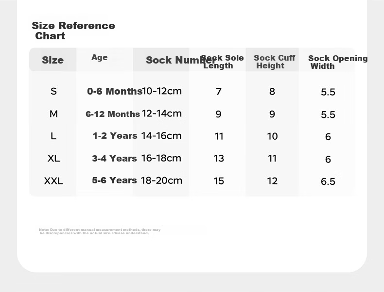 Babycare Children's Socks Spring Summer Newborn Baby Fountain Short Socks Butter Mousse 2XL 6