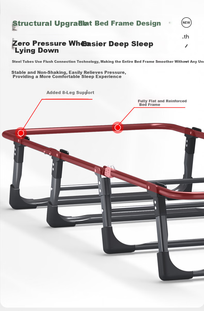 Aokai Fu Folding Bed Recliner Office Nap Bed Hospital Care Bed Ergonomic Traction Neck Support 5