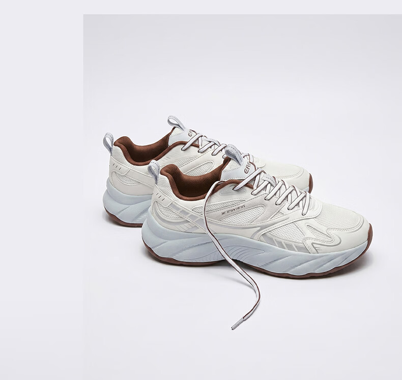 ERKE Casual Men's Shoes 26 New Anti-Slip Shock Absorption Sports Comfortable Dad Shoes | Long Fei Feng Wu 4.0 23