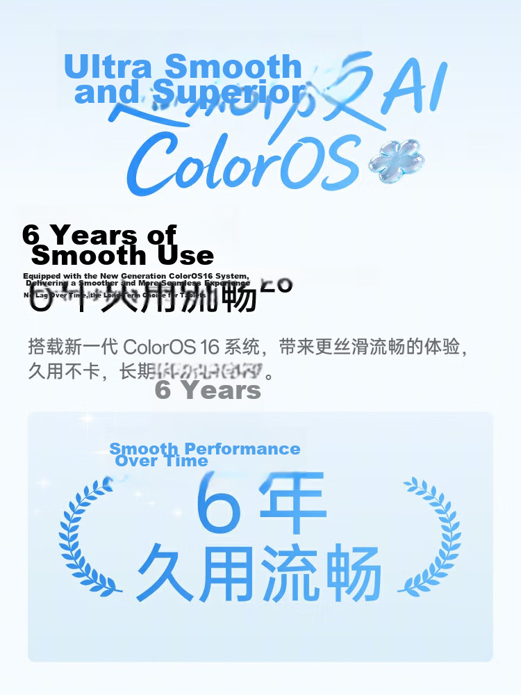 OPPO Pad 6 National Subsidy 12.1-inch Tablet Dimensity 9500s Flagship Chip 12GB+256GB Starlight Blue Soft Light Edition Office Study Gaming Tablet 16