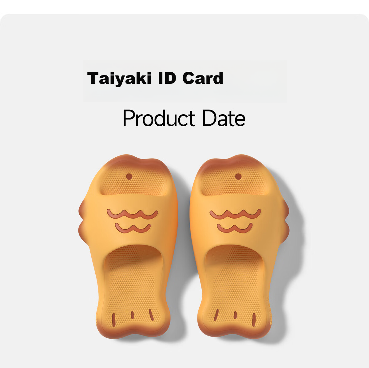 Chikoku Cute Taiyaki Slippers Women Home Thick Sole Non-Slip Slide Sandals Couples Outdoor Summer Slippers Men 29
