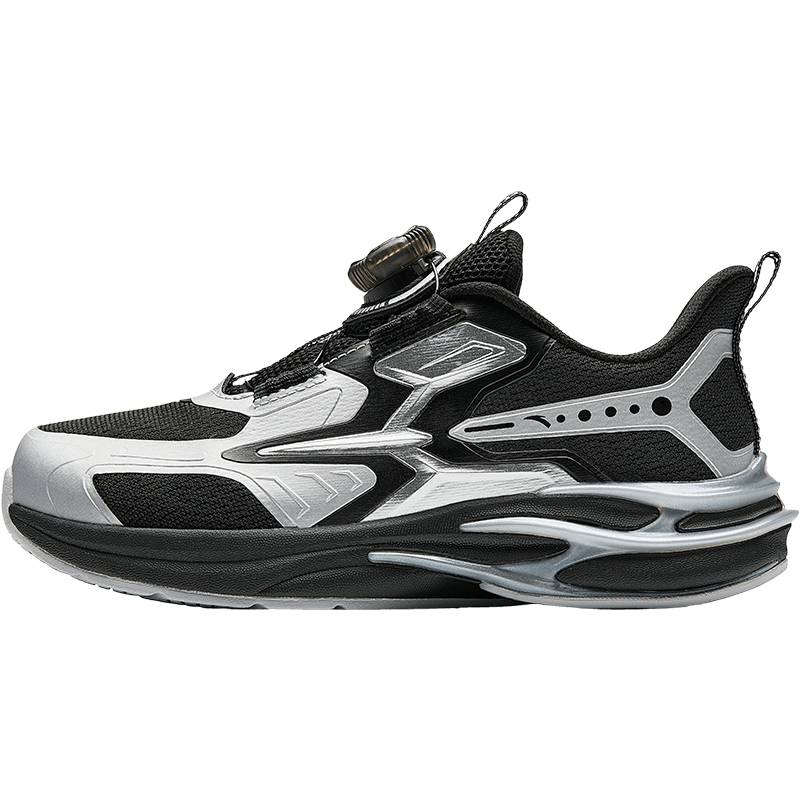 ANTA Children's Sports Shoes, Boys' Chiyan Running Shoes, 2026 Autumn Mesh Breathable Button-Up Running Shoes, Baby Shoes, Trendy And Cool