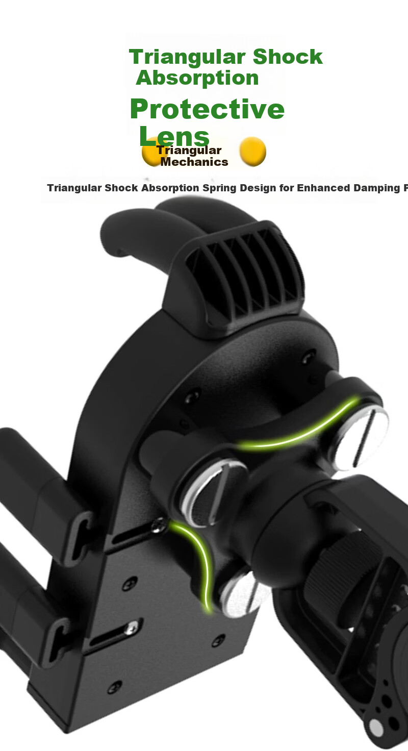 JOWOYE Electric Bike Phone Holder Compatible with Huawei and Apple, Multifunctional Delivery Rider Mount for Electric Scooter, Motorcycle, Bicycle, Road Bike, Octopus Stable Anti-Shake Support with Na 6
