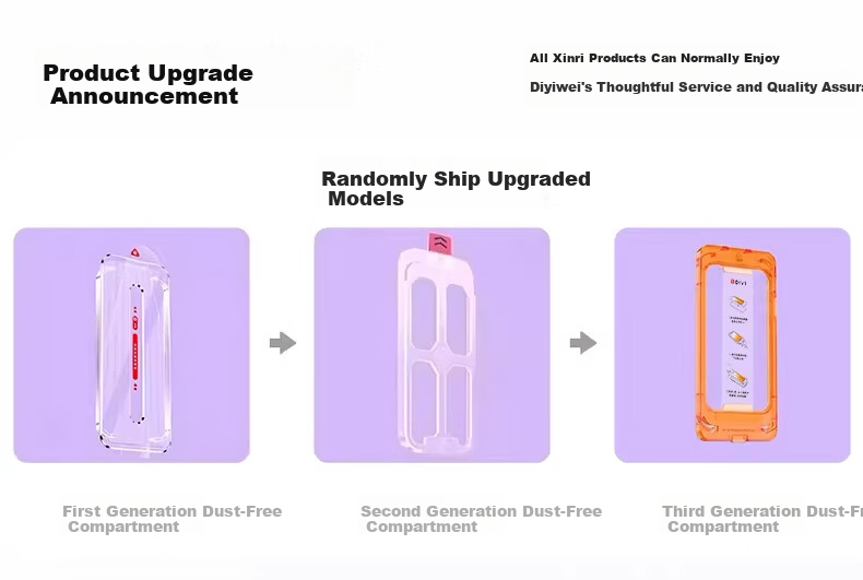 DIVI AR Anti-Reflective 3D Heat-Bent Tempered Glass Screen Protector for iPhone 15 Pro Ultra-Thin Full Coverage Dust-Free Installation 14