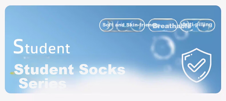 Langsha Children's White Socks Boys Girls Student White Thin Cotton Mid-Calf Socks for Spring and Autumn Summer 1