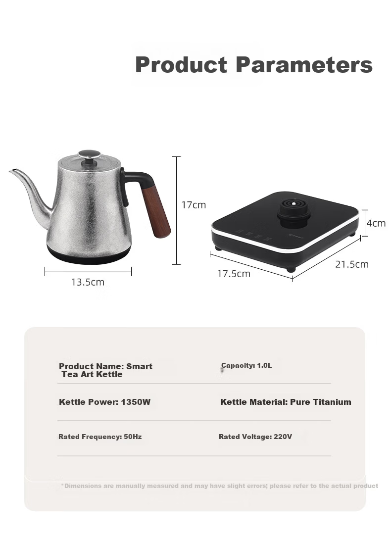 Biooner Pure Titanium Fully Automatic Water Filling Electric Kettle Tea Table Water Boiler Tea Brewing Integrated Tea Table Kettle Electric Tea Stove RY-D10 12