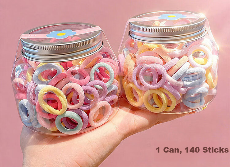Princess Password High Elasticity Hair Tie for Girls, Gentle on Hair, Children's Hair Band, Student Rubber Band, Baby Towel Hair Ring, Infant Hair Rope 2