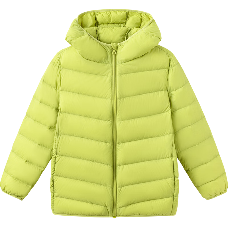 BALABALA Kids Children's Ribbed Down Jacket Boys Girls Parent-Child Lightweight Liner 2025 New Winter Coat
