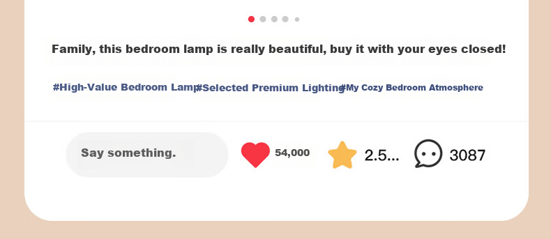 HP Bedroom Ceiling Light Pure Eye Protection Vintage Style High Brightness Children's Room Zhongshan Lighting Zhenzhiguang with Installation 25