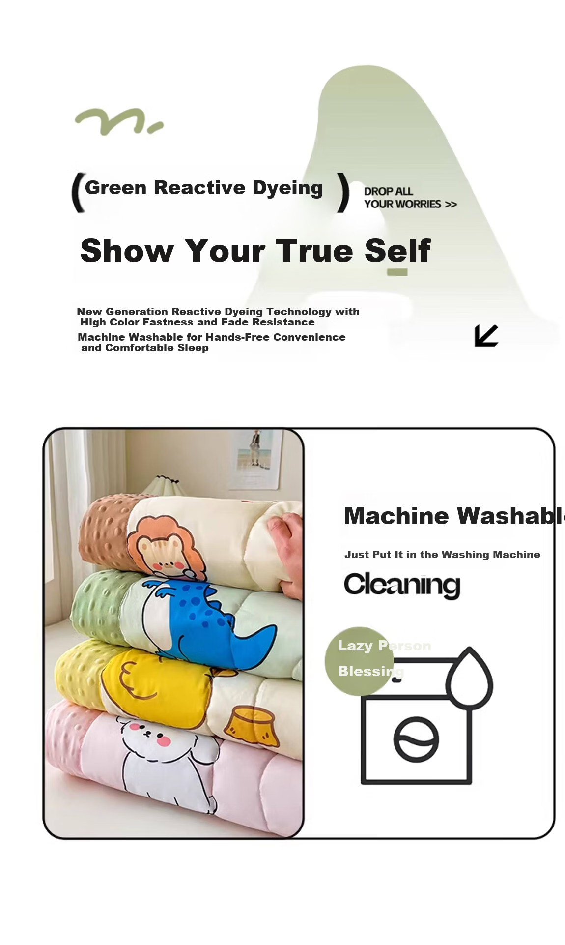 J.Sir Class A Baby-Grade Summer Cooling Quilt Air Conditioning Blanket Machine Washable Single Double Student Dormitory Children 11