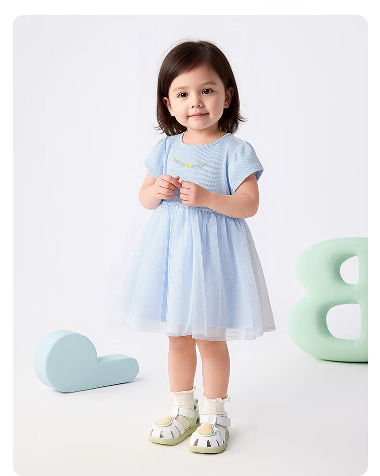 Balabala Baby Dress Infant Princess Dress 2026 Summer Sweet and Delicate [Mall Same Style] 17