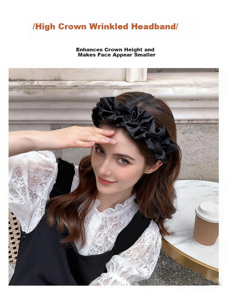 Banjeni Hair Clip and Headband for Women, Wide and High Crown with Teeth, Suitable for Short Hair, Gentle on Hair, Cute, Light Luxury, Minimalist, Premium Feel 5
