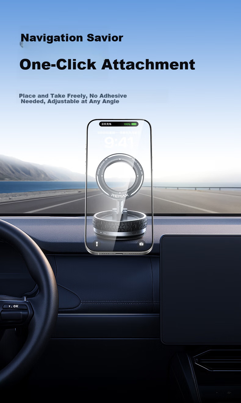 REMAX Free Shipping Mobile Phone Stand iPad Tablet Stand Lazy Desktop Car Mount Multifunctional Compact Foldable Portable 360° Rotatable Model 5