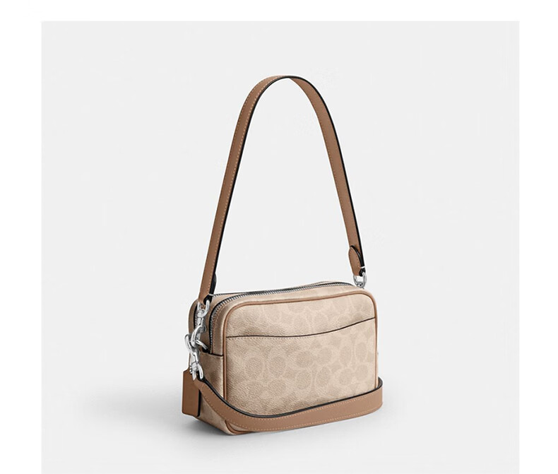 COACH Women's CAREY Crossbody Bag Sand/Gray CEK69 - Brand Direct Supply 4