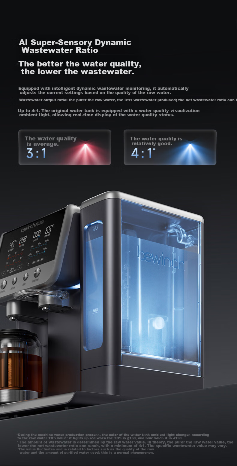 Biyunquan G7 Weak Alkaline Desktop Water Purifier Home Fast Heating Direct Drinking All-in-One JD Self-Operated No Installation Stewing Tea RO Reverse Osmosis 100% True Boiling G7s Basic Edition 10