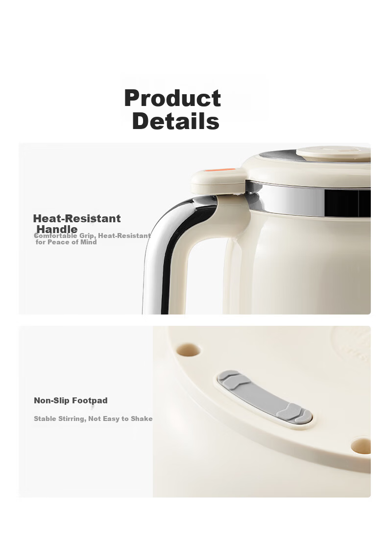 Joyoung 1.2L Titanium Soymilk Maker 316 Titanium Steel 0 Coating Variable Frequency Quiet Home Use Fully Automatic No Boil No Filter PL1180 23