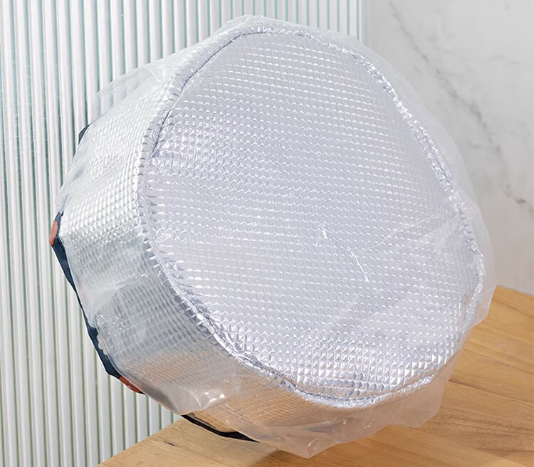 BWNK Travel Folding Basin, Washbasin for Outdoor Camping, Collapsible Water Bucket, Travel Essentials, Foot Soaking And Laundry Basin, Geometric Navy Blue Color 3
