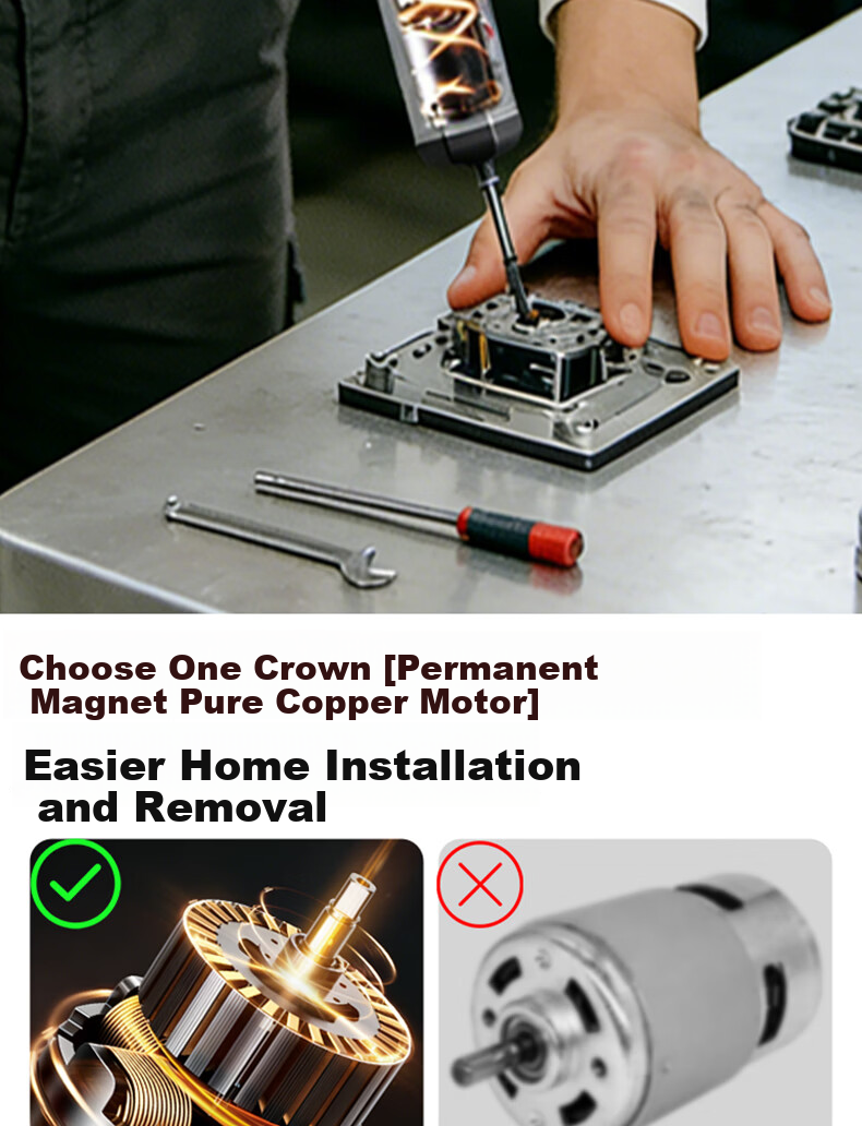 Yiguan Electric Screwdriver Rechargeable Mini Cordless Screwdriver DIY Electric Screwdriver Set for Home Use 7