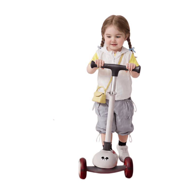 Disney Kids Scooter 1-3-6-12 Years Anti-Tip Toddler Child Toy Scooter Single Board with Light-Up Wheels