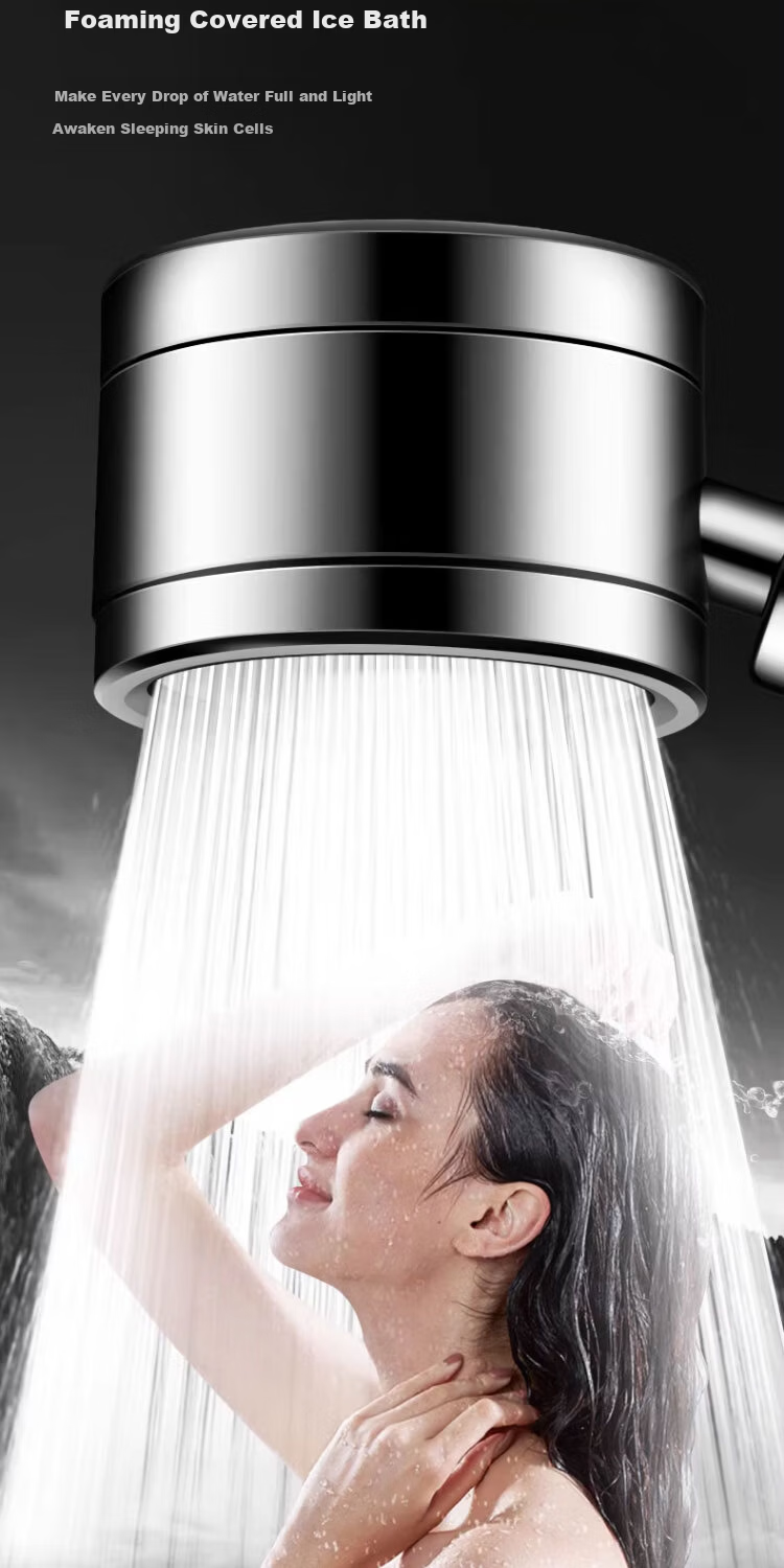 Del 28-Year Brand High-Pressure Shower Head Bathroom Household One-Button Water Stop Handheld Showerhead DJ124 7