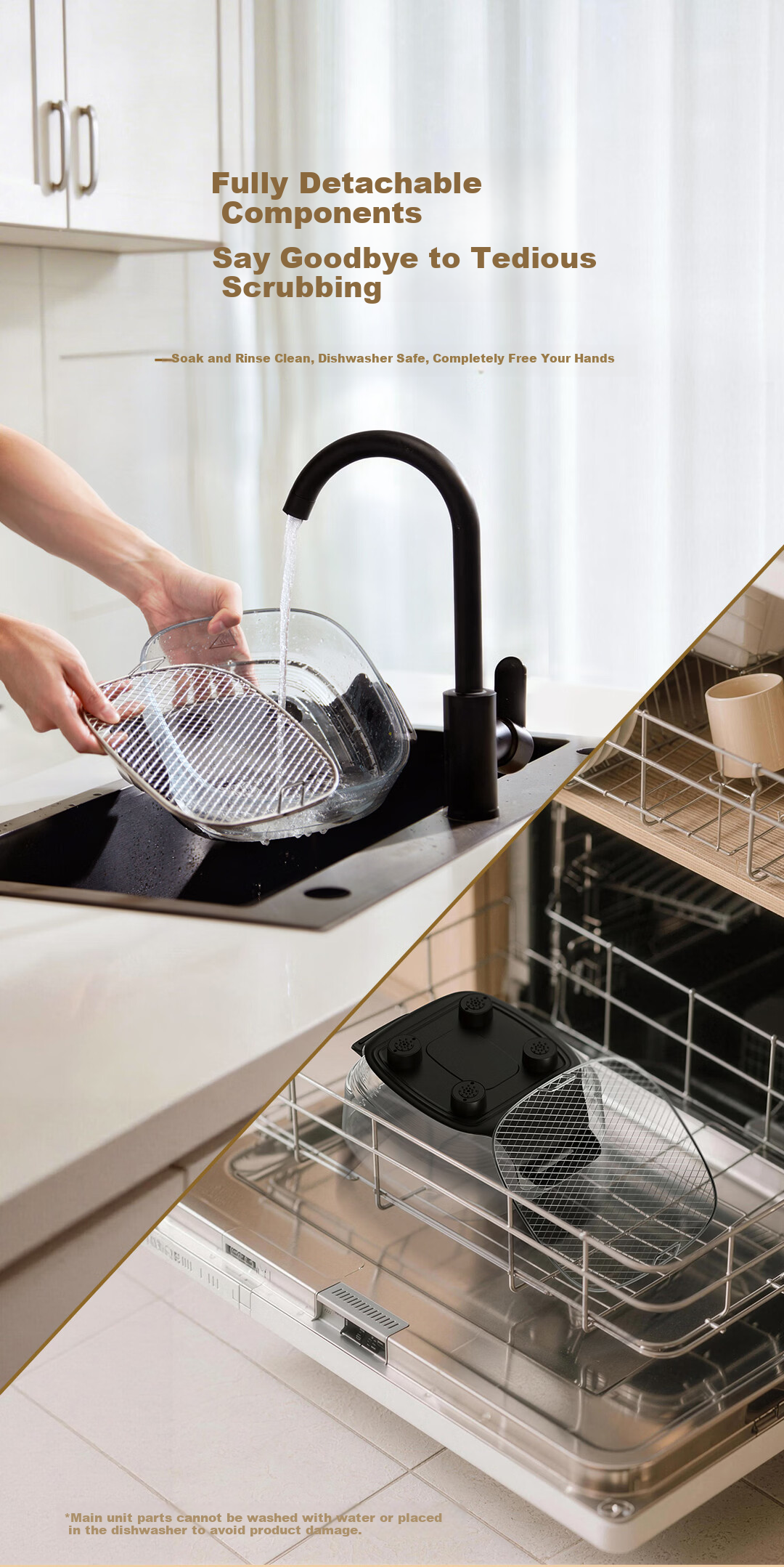 Dreame PT60 7L Air Fryer Steam Oven Combo with Glass Inner Pot, Visible Non-Stick Coating, 2026 New Model 9