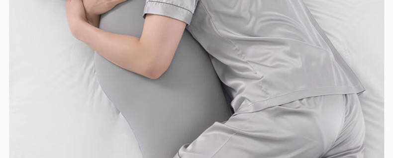 Dr. Chu Men's Sleeping Body Pillow Leg Hugging Side Sleep Ice Silk Seahorse Long Bolster Pillow Removable Washable Summer 14