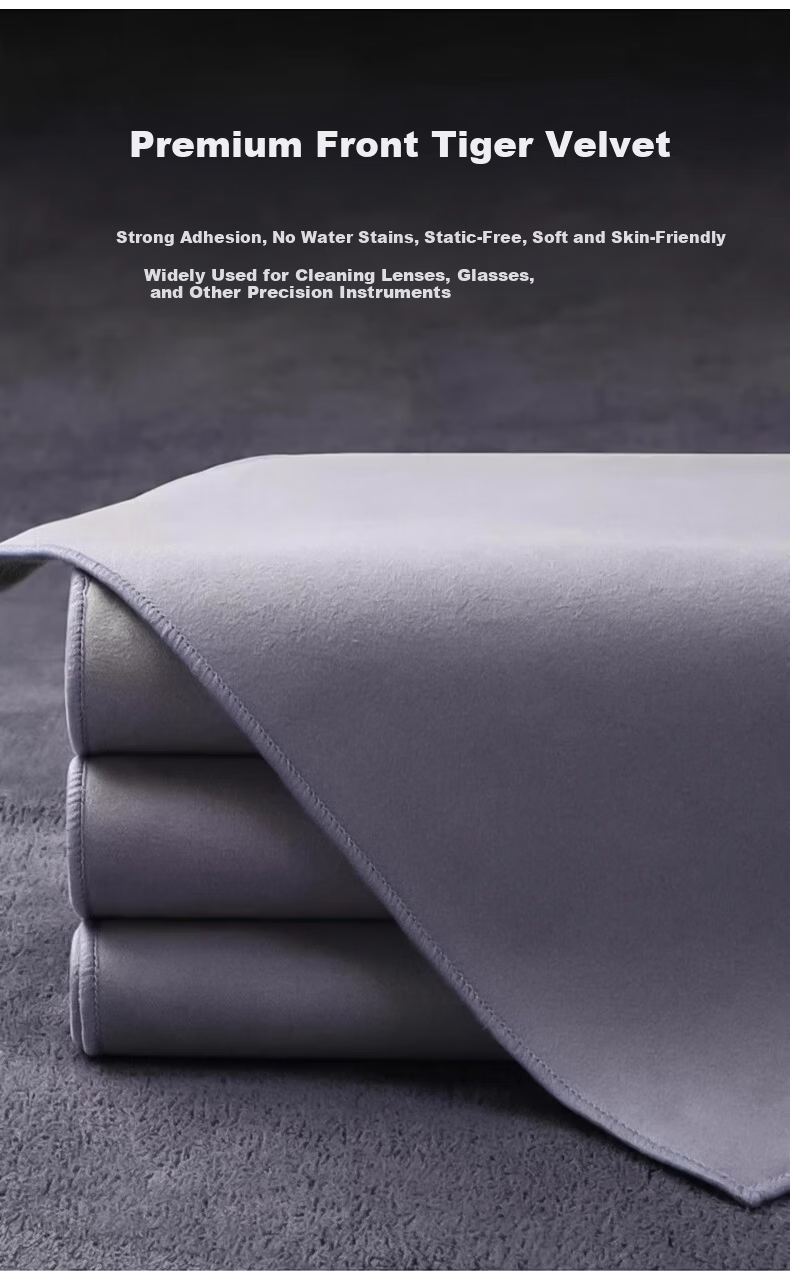 Guangduola Suede Car Cleaning Towel, Lint-Free, Water-Absorbent, 30x75CM, 2 Pieces 2