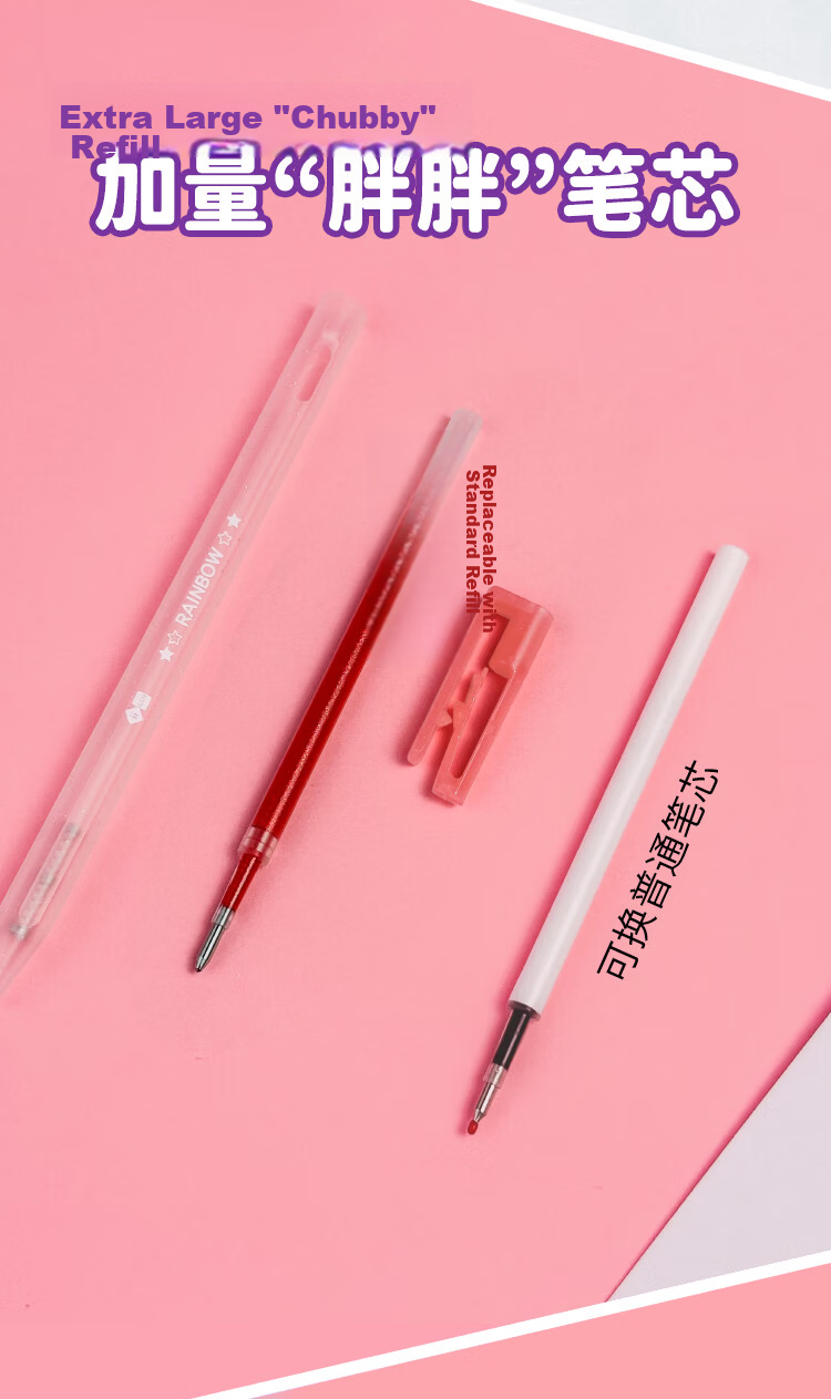 IiGEN Fluorescent Gel Highlighters Pastel Colors Student Study Markers Exam Review Journal Pens Non-Bleeding Colorful Stylish Markers for Doodling and Drawing Back to School Essentials 6
