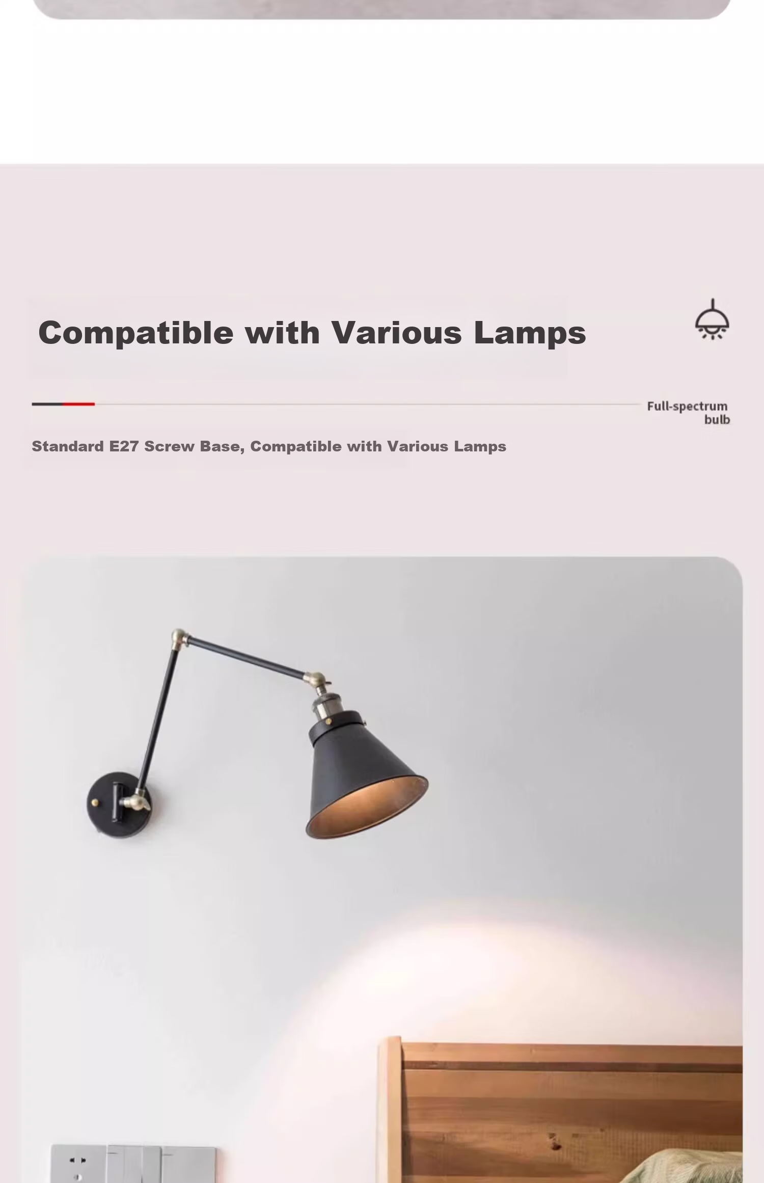 Labota Eye Protection LED Bulb Full Spectrum Dragon Ball Bulb Three-Color Light Study Desk Lamp Bulb E27 Screw Base 15W Three-Color 21
