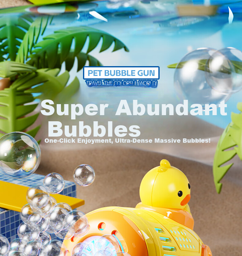 Mabao Twin Children's Day Birthday Bubble Machine Multi-Hole Bubble Gun Toy Fully Automatic Electric Leak-Proof for Boys and Girls 2