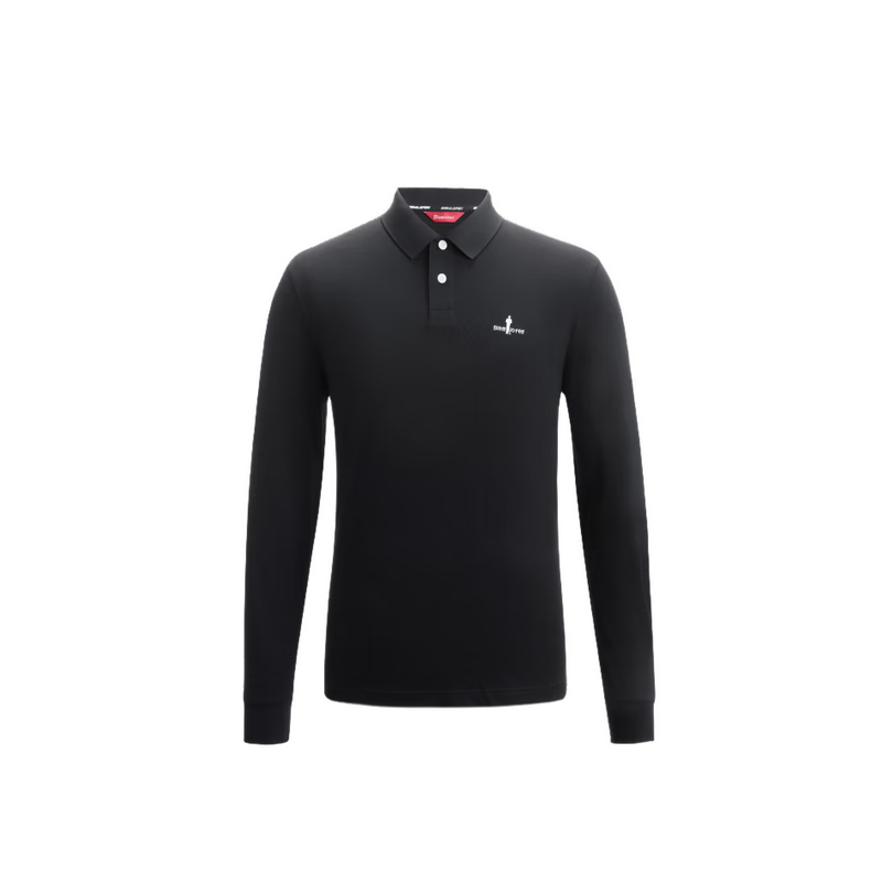Biyinlefen [Long Staple Cotton] 2025 Autumn New Casual Light Business Simple Multi-color Skin-friendly Long Sleeve Polo Shirt for Men